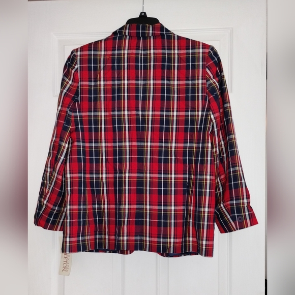 Vintage Pendleton Set Plaid Blazer and Short Set - Picture 3 of 16